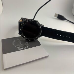 Garmin Fenix 6/6S Black Smartwatch